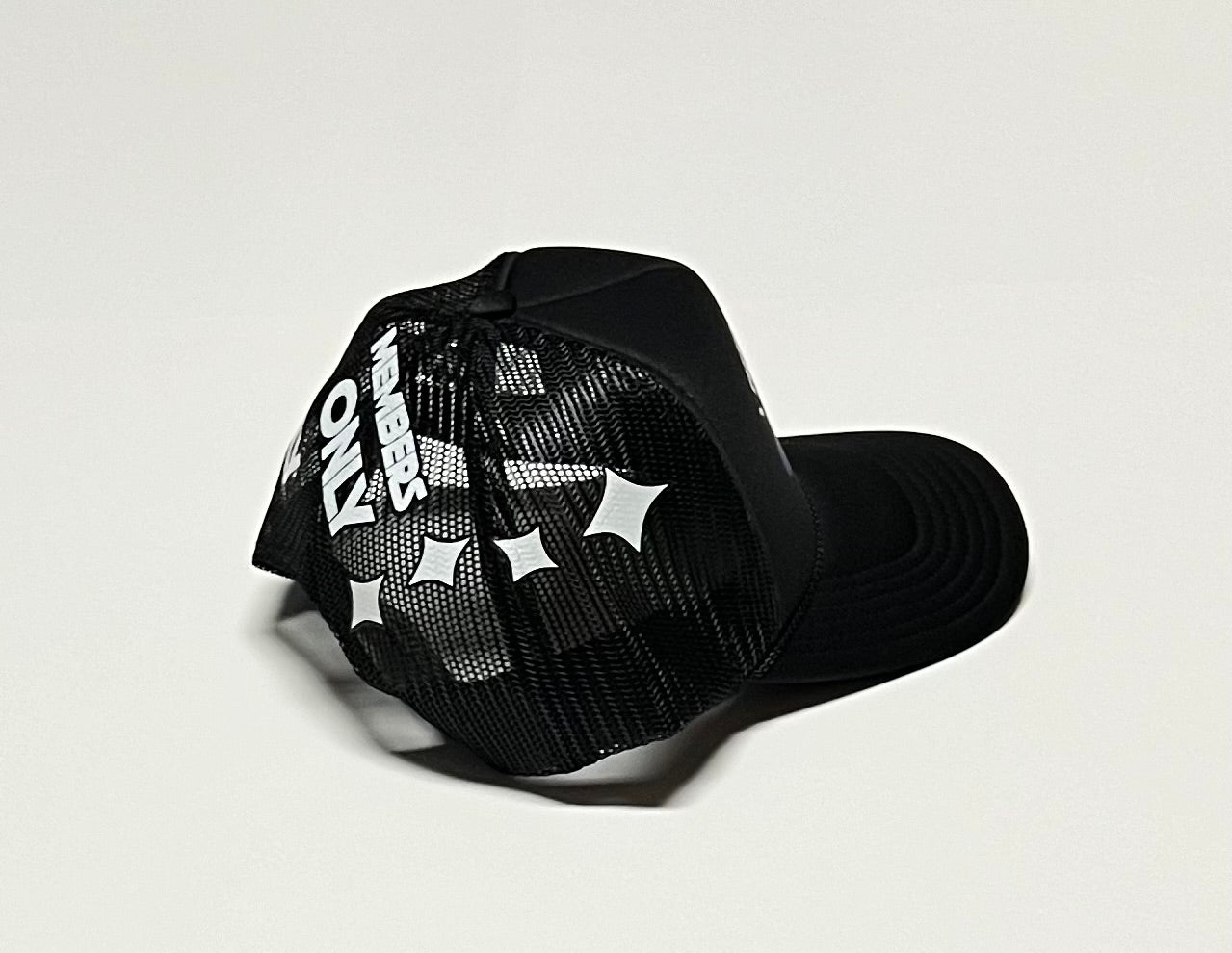 I need my space club night time trucker hat