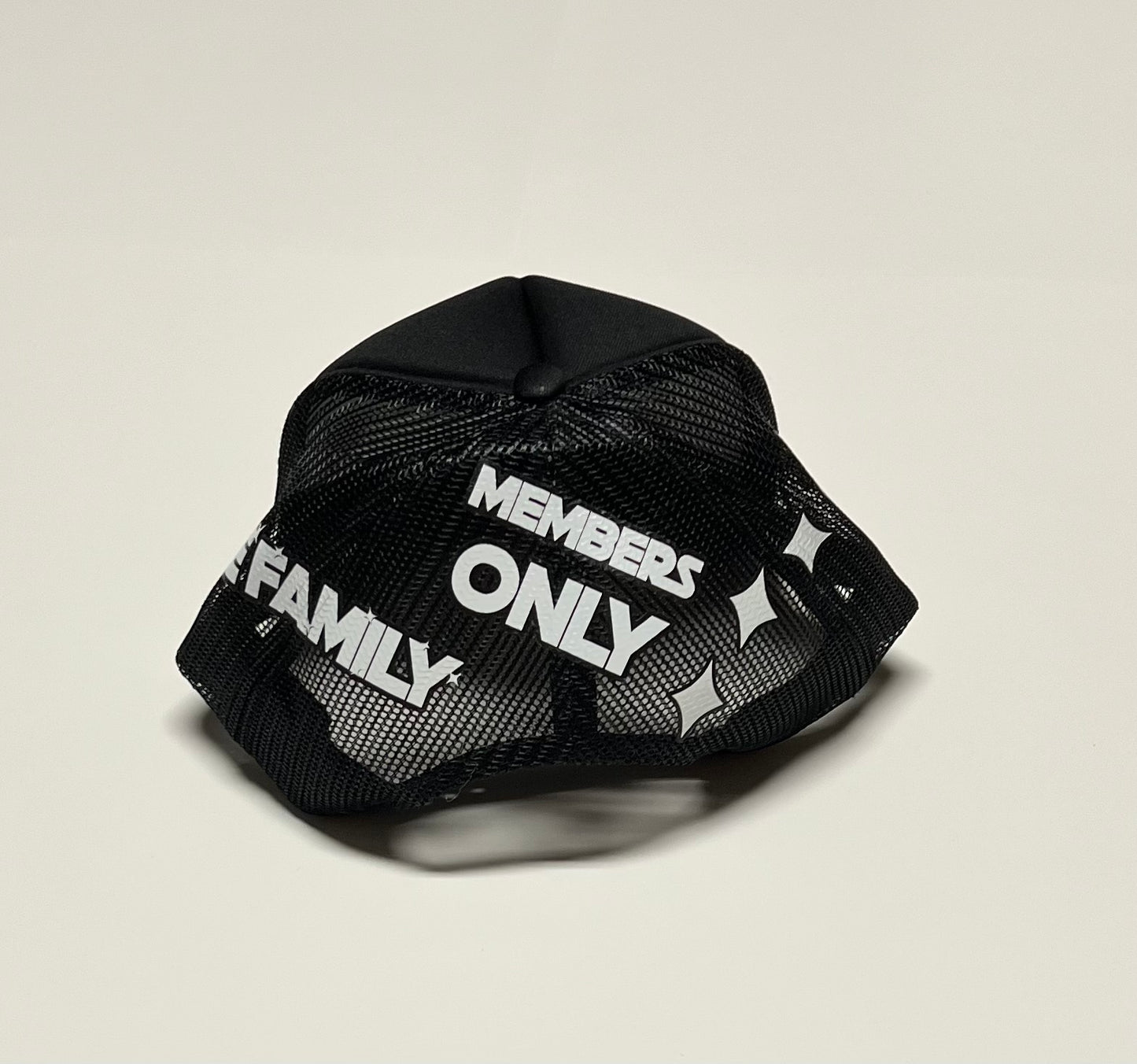 I need my space club night time trucker hat