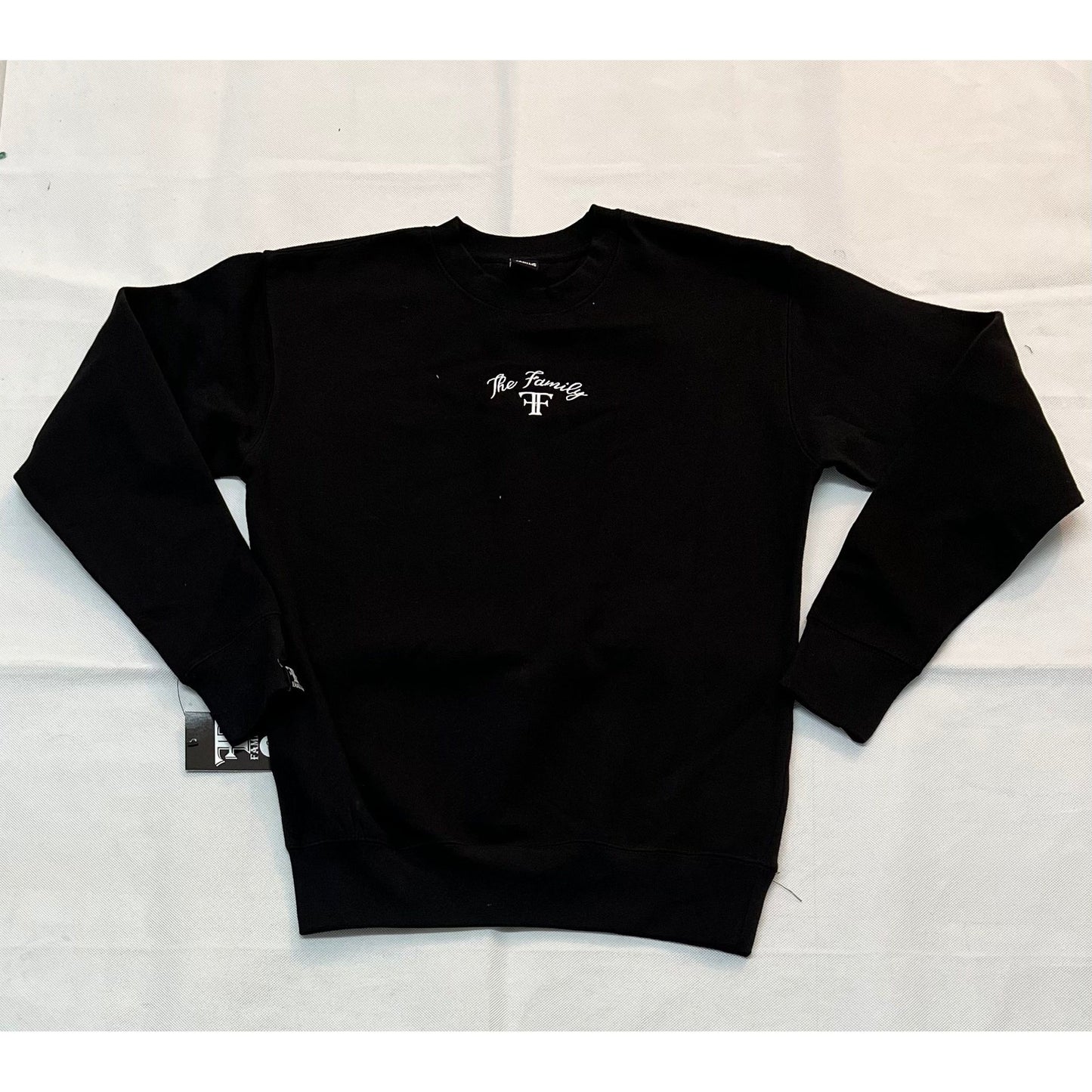 The Family font adult unisex crewneck