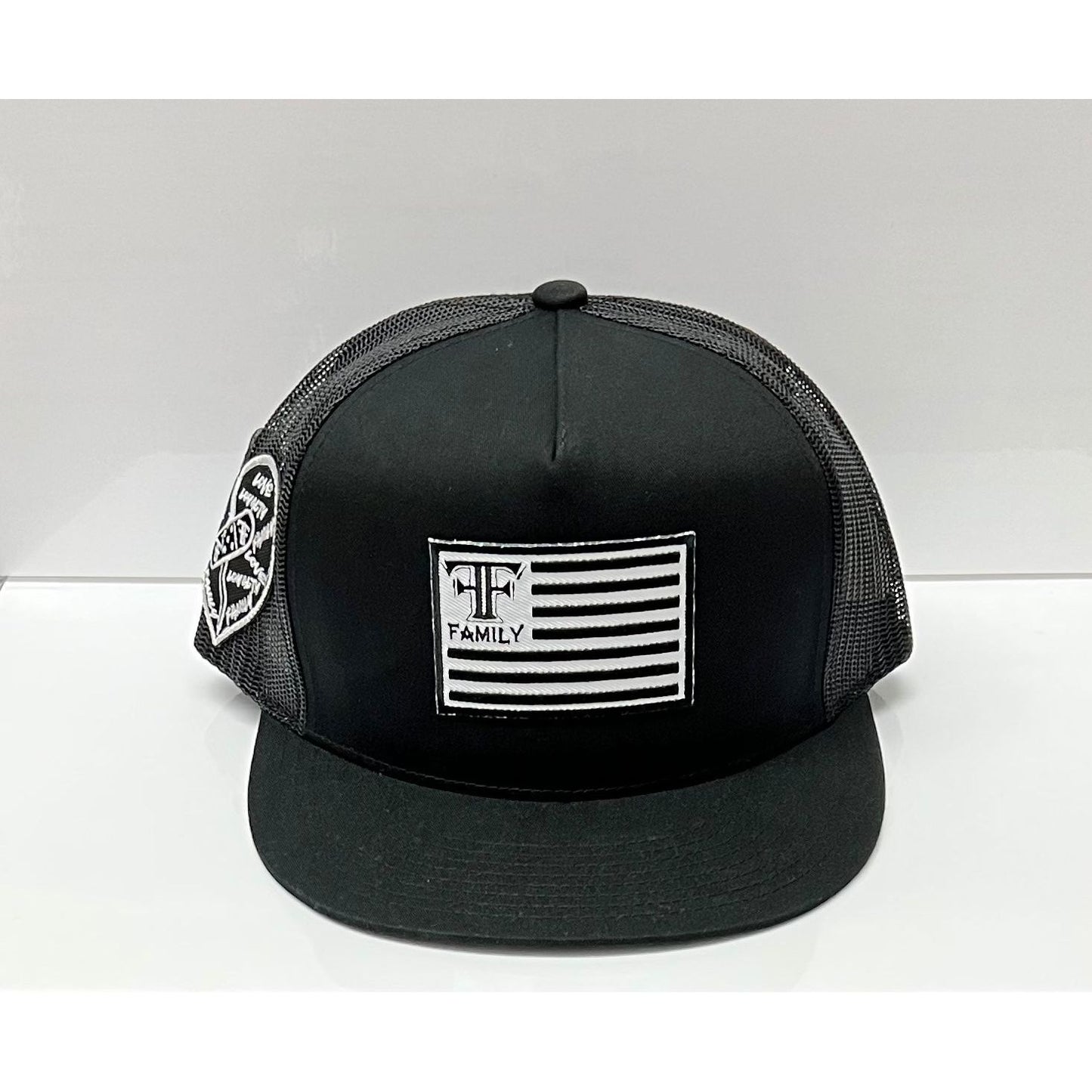 The Family flag logo hats