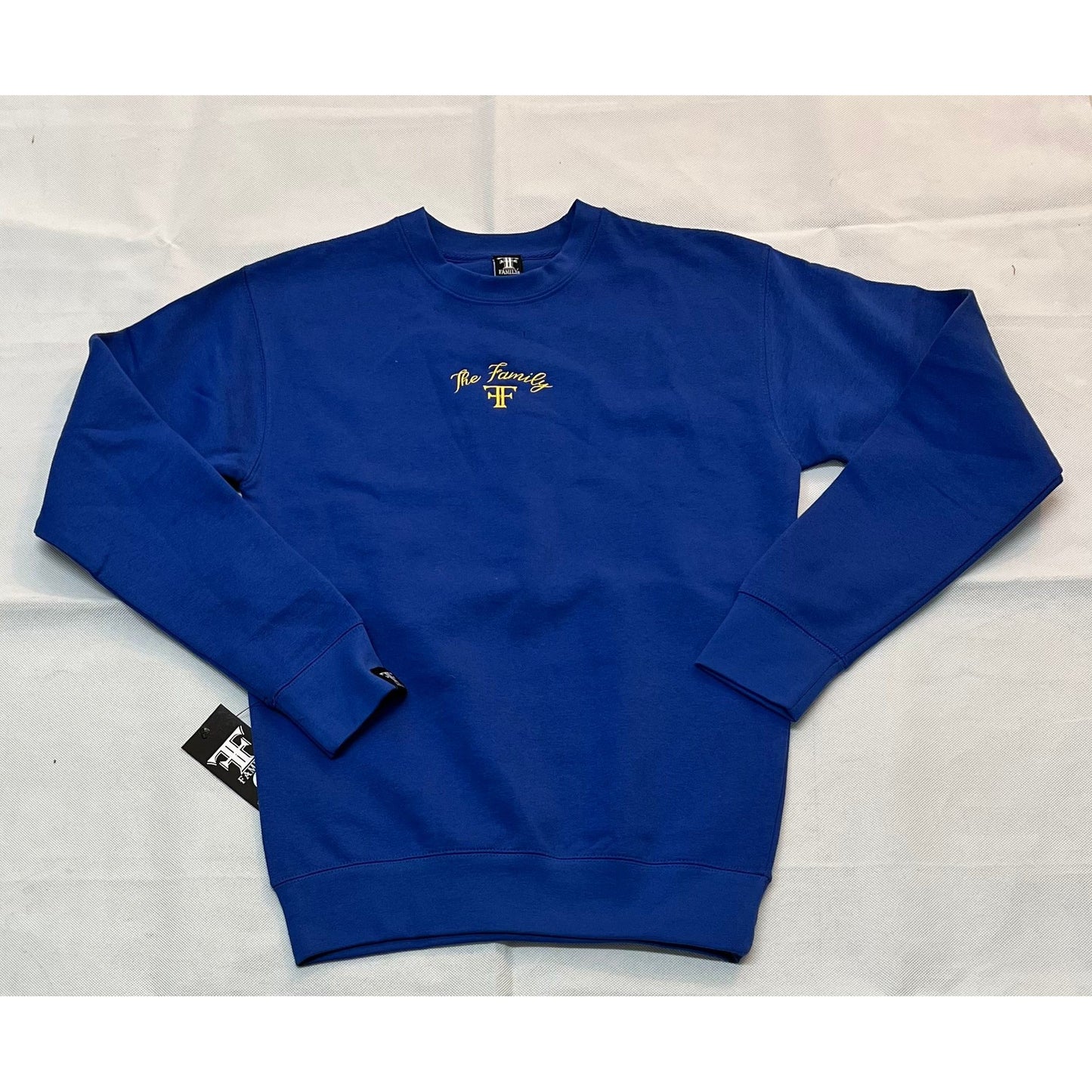 The Family font adult unisex crewneck