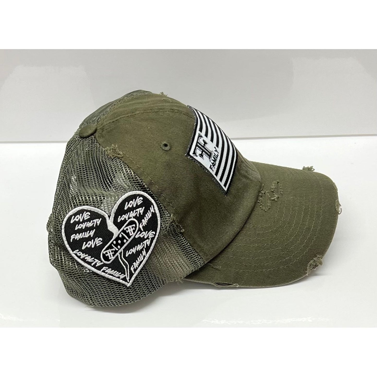 The Family flag logo hats