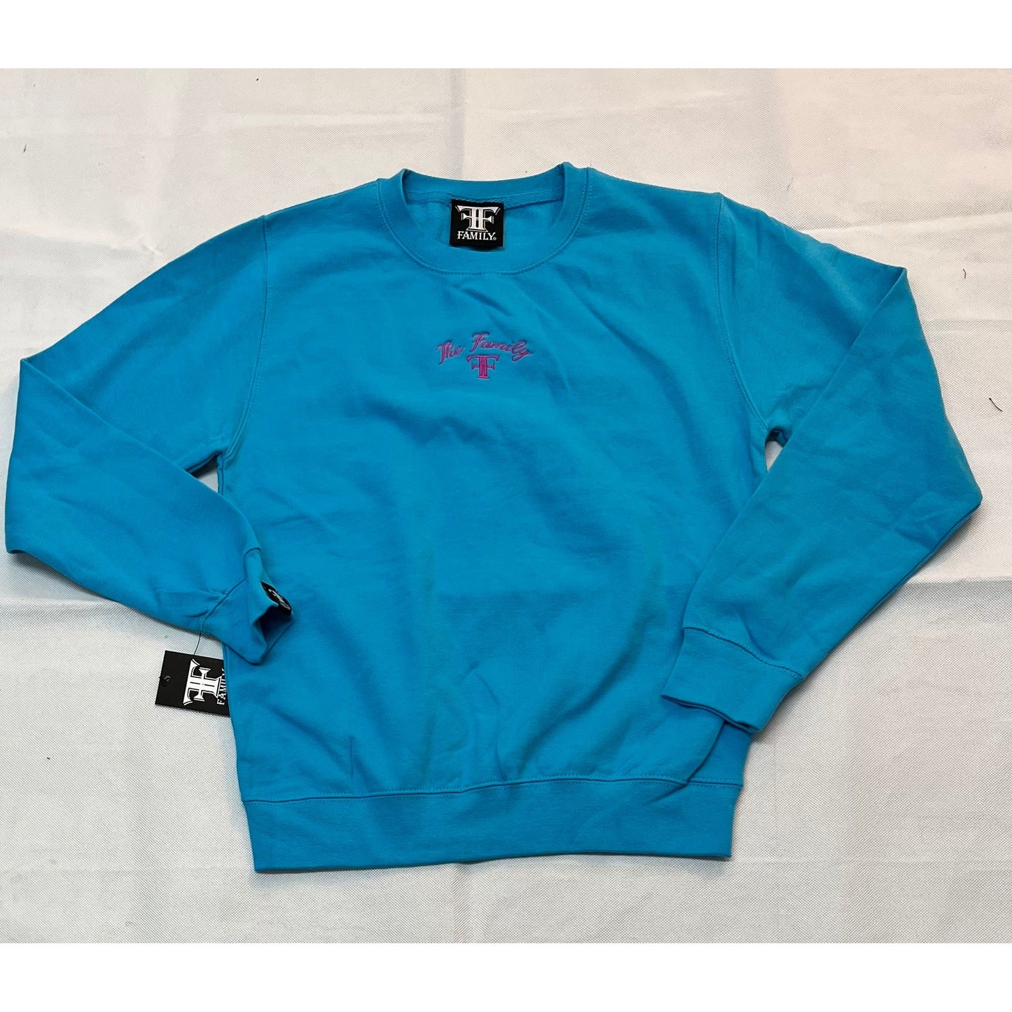 The Family font adult unisex crewneck