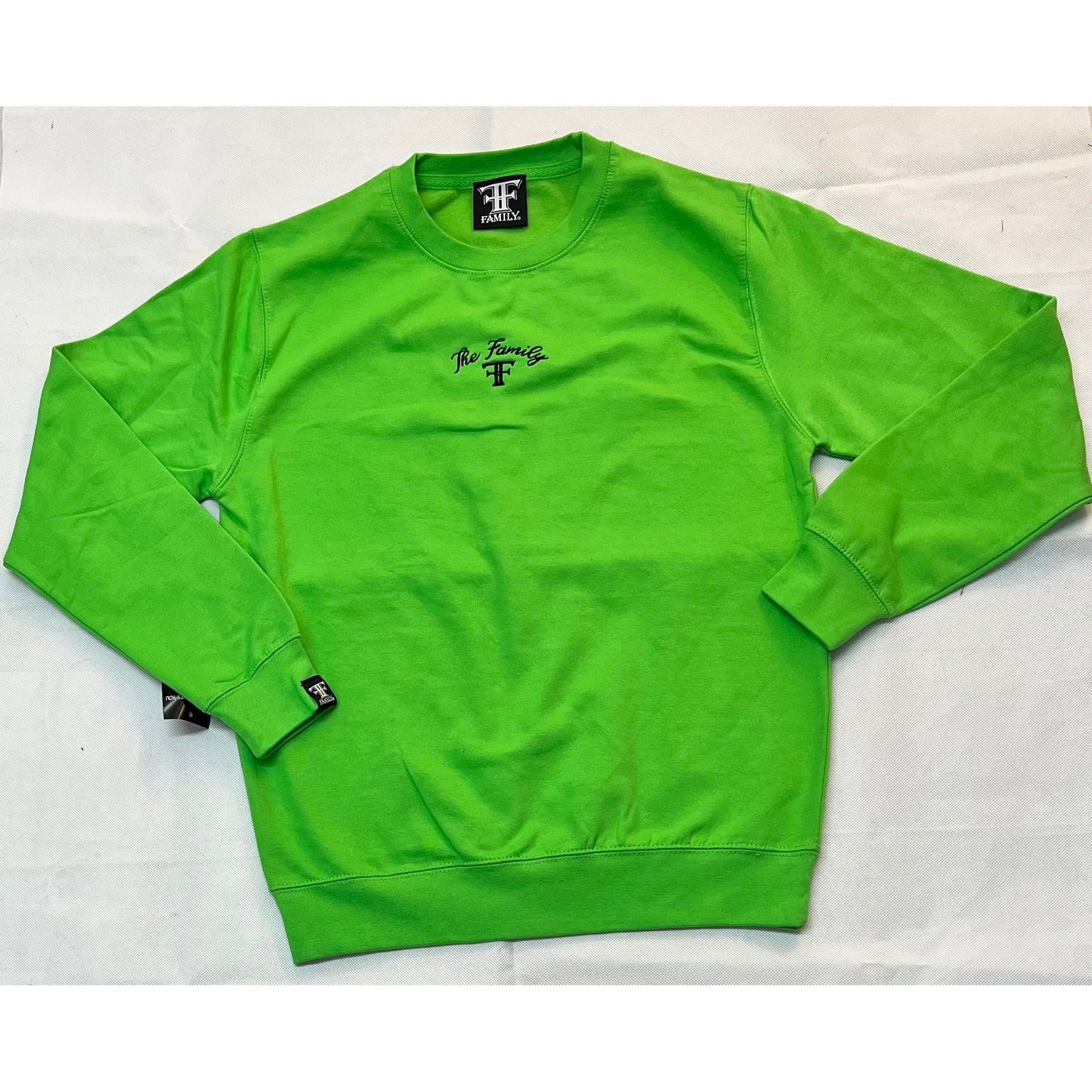 The Family font adult unisex crewneck