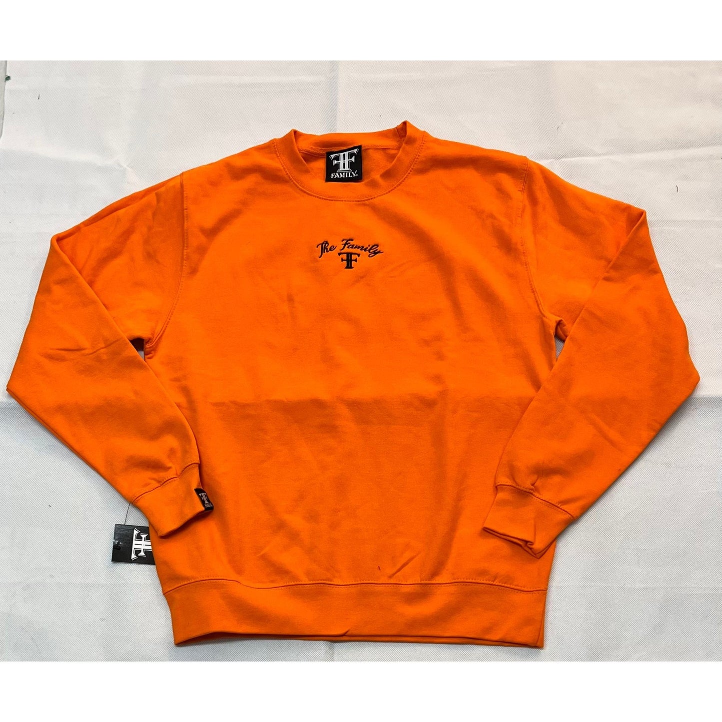 The Family font adult unisex crewneck