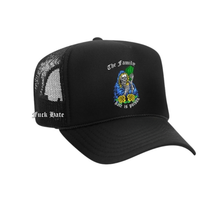 Hate is poison Black Hat