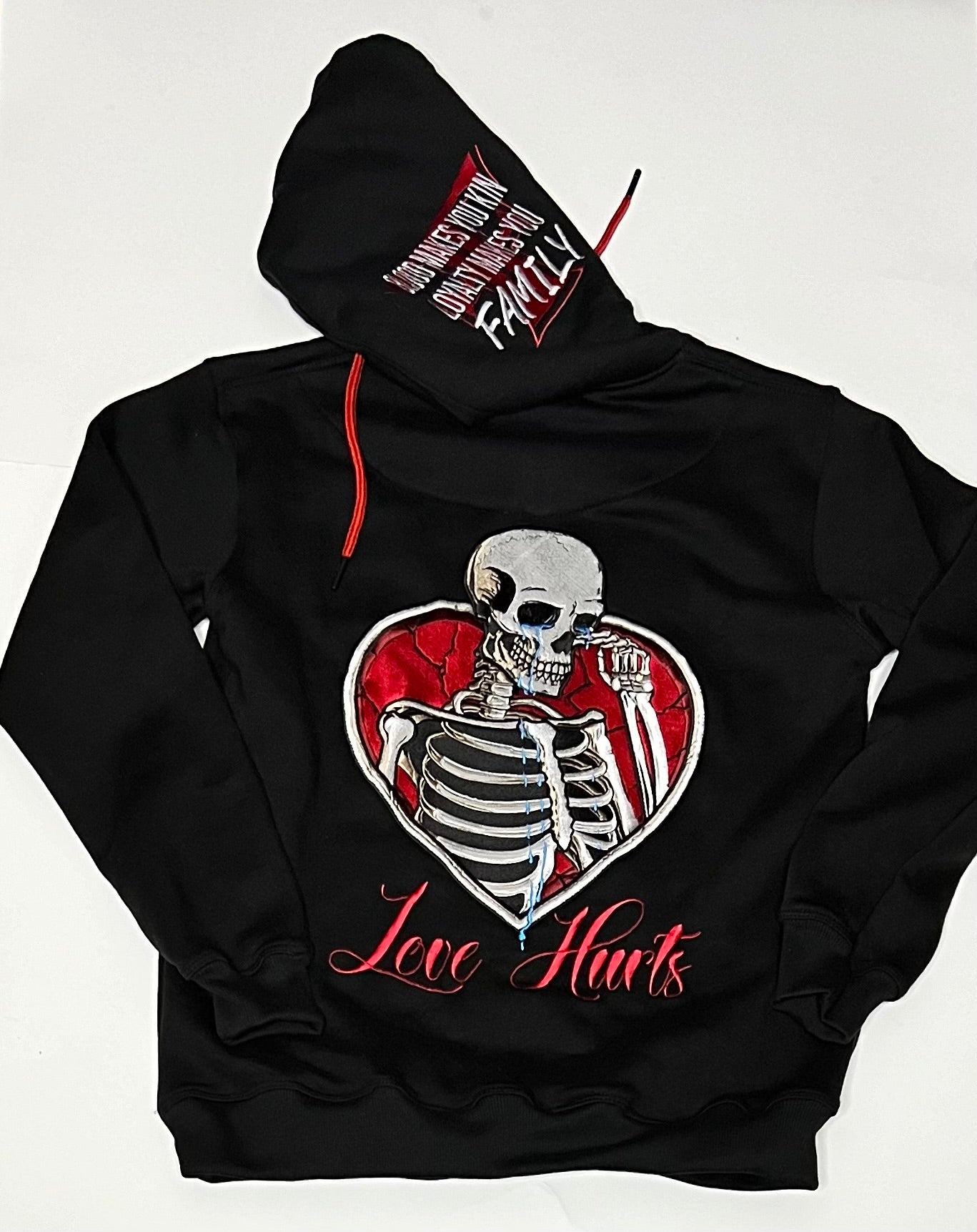 Love hurts hoodie Click For More Color Options