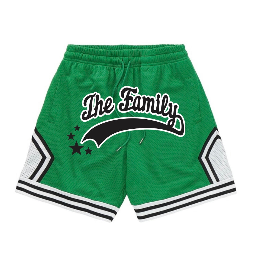 The Family varsity basketball shorts