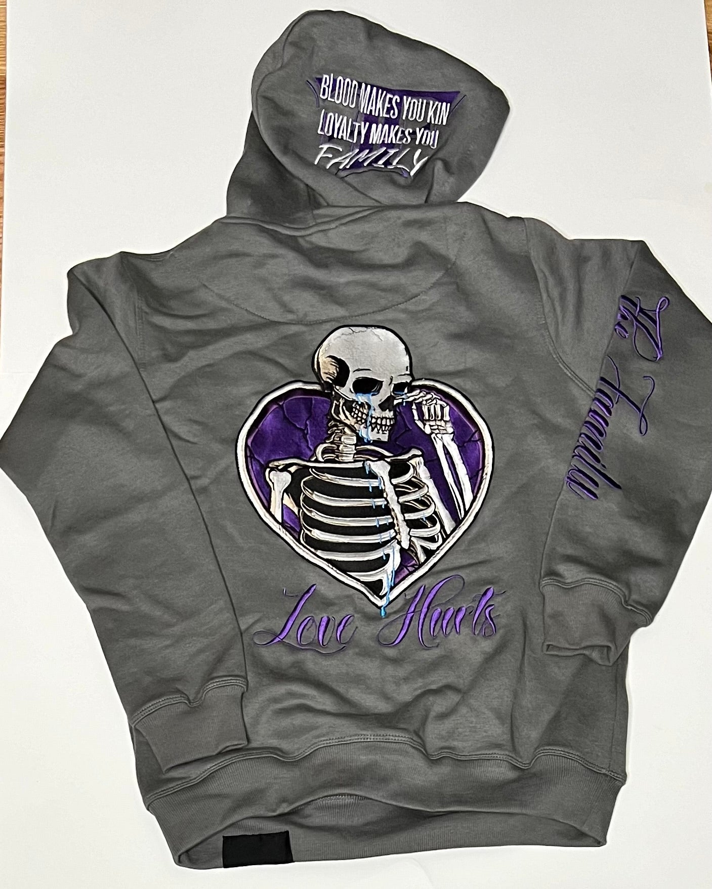 Love hurts hoodie Click For More Color Options