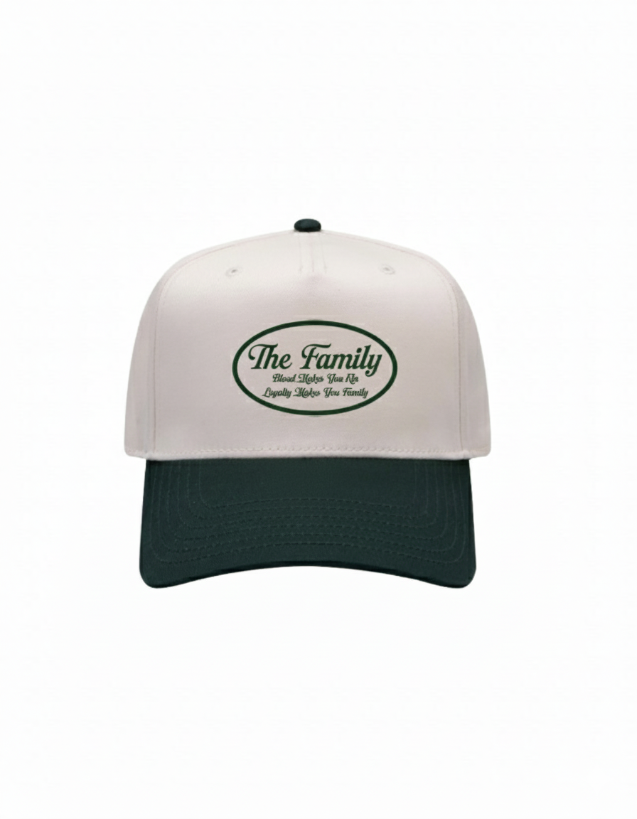 The Family embroidered baseball hat (Two-Tone) - Click for more color options