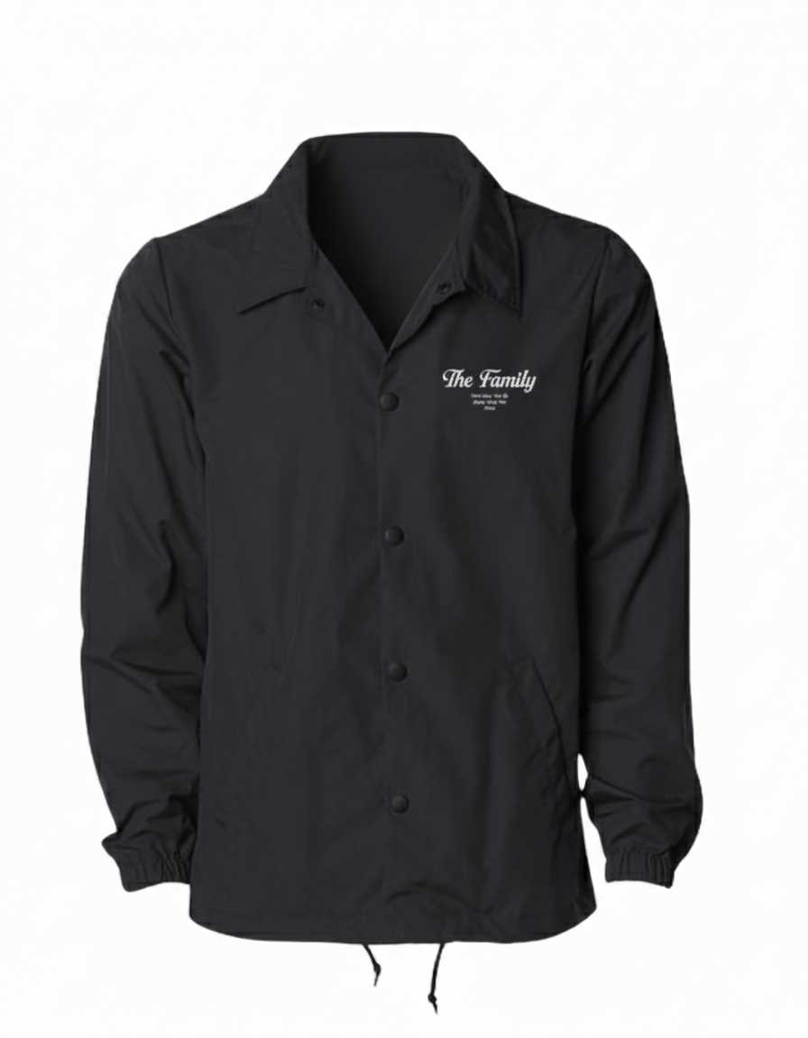 The Family Water resistant windbreaker coach’s jacket