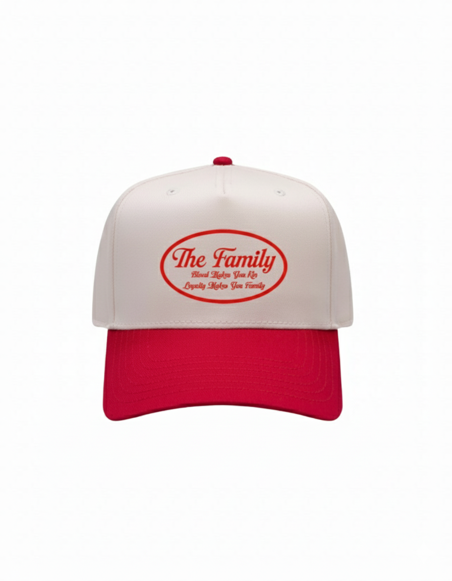 The Family embroidered baseball hat (Two-Tone) - Click for more color options