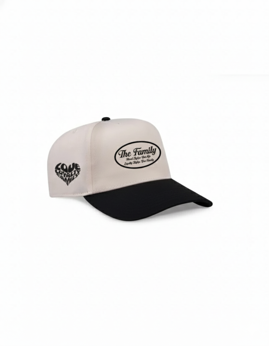 The Family embroidered baseball hat (Two-Tone) - Click for more color options