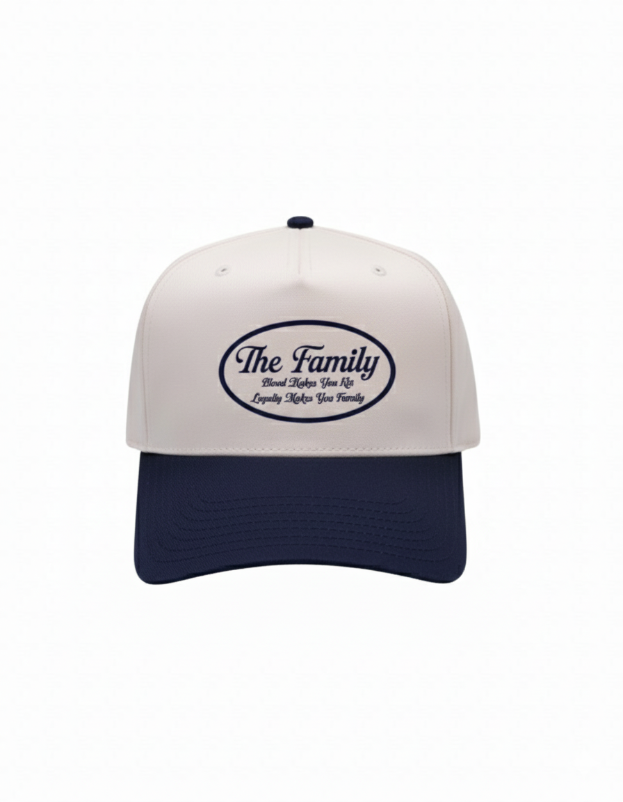 The Family embroidered baseball hat (Two-Tone) - Click for more color options