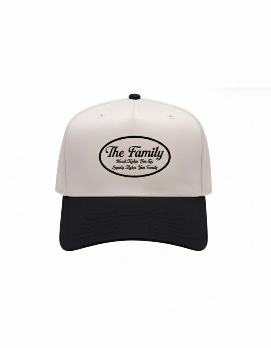 The Family embroidered baseball hat (Two-Tone) - Click for more color options