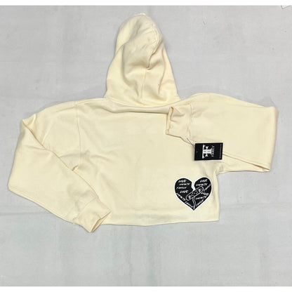 Women’s crop top hoodie set